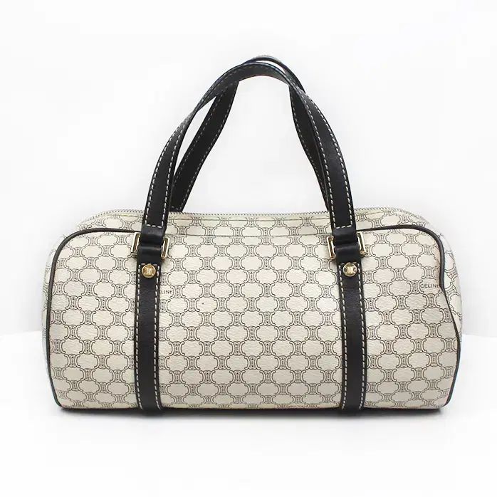 CELINE セリーヌ ビンテージ マカダム パーカー ホワイト レア物