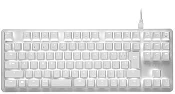 【中古】Razer BlackWidow Lite JP Mercury White メカニカルキーボード 静音 オレンジ軸 テンキーレス 日本語配列 【日本正規代理店品】 RZ03-02640800-
