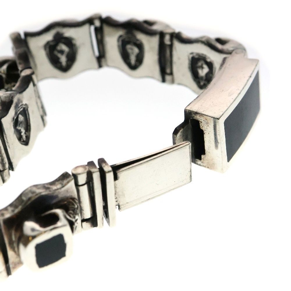 MARCOS (マルコス) FLAT HEAD SKULL Bracelet フラットヘッドスカル  