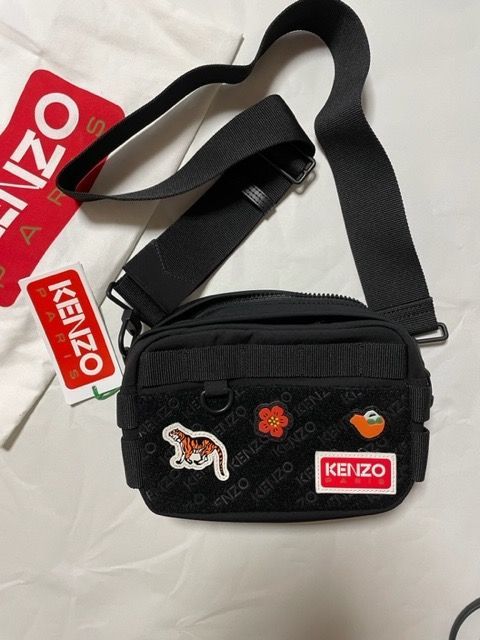 KENZO ジャングルバムバッグ ミニタリー カーキ ショルダーバック