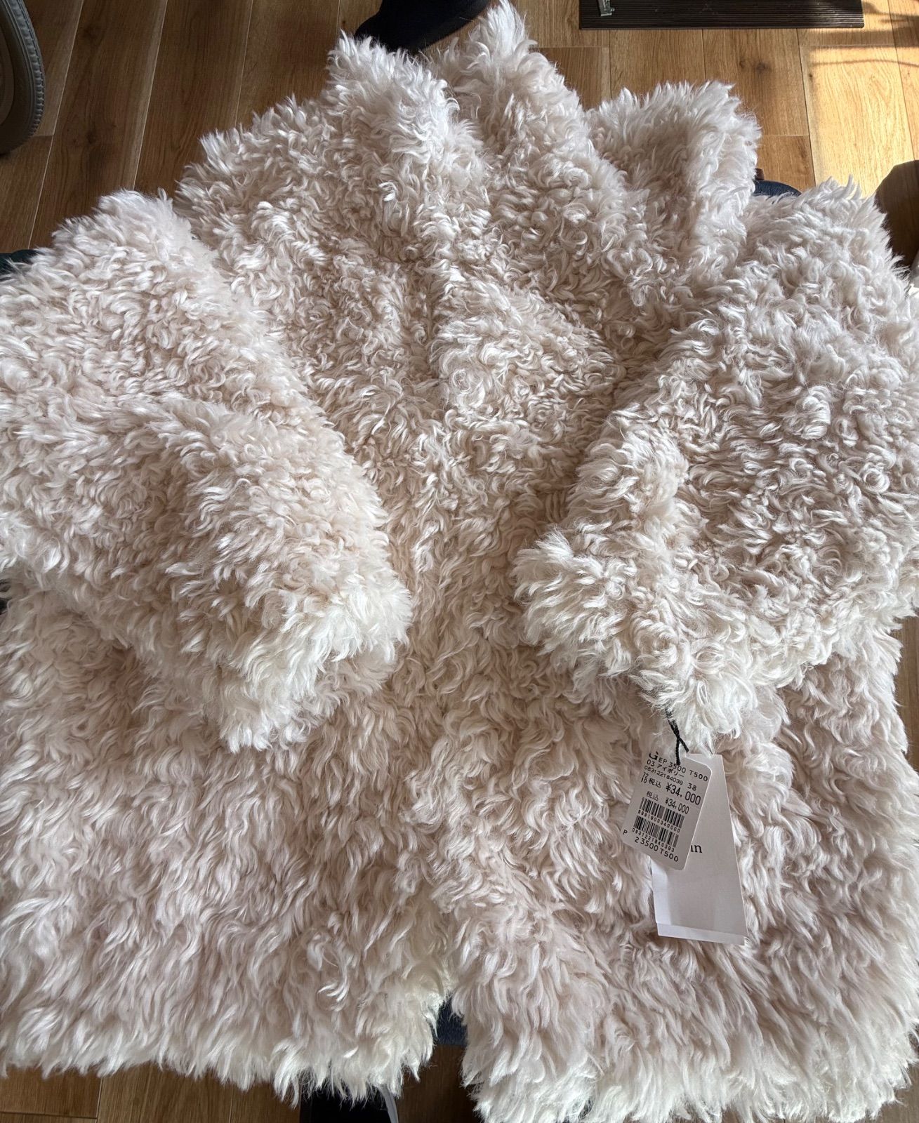 vin ファーコート白 YAMADAYA