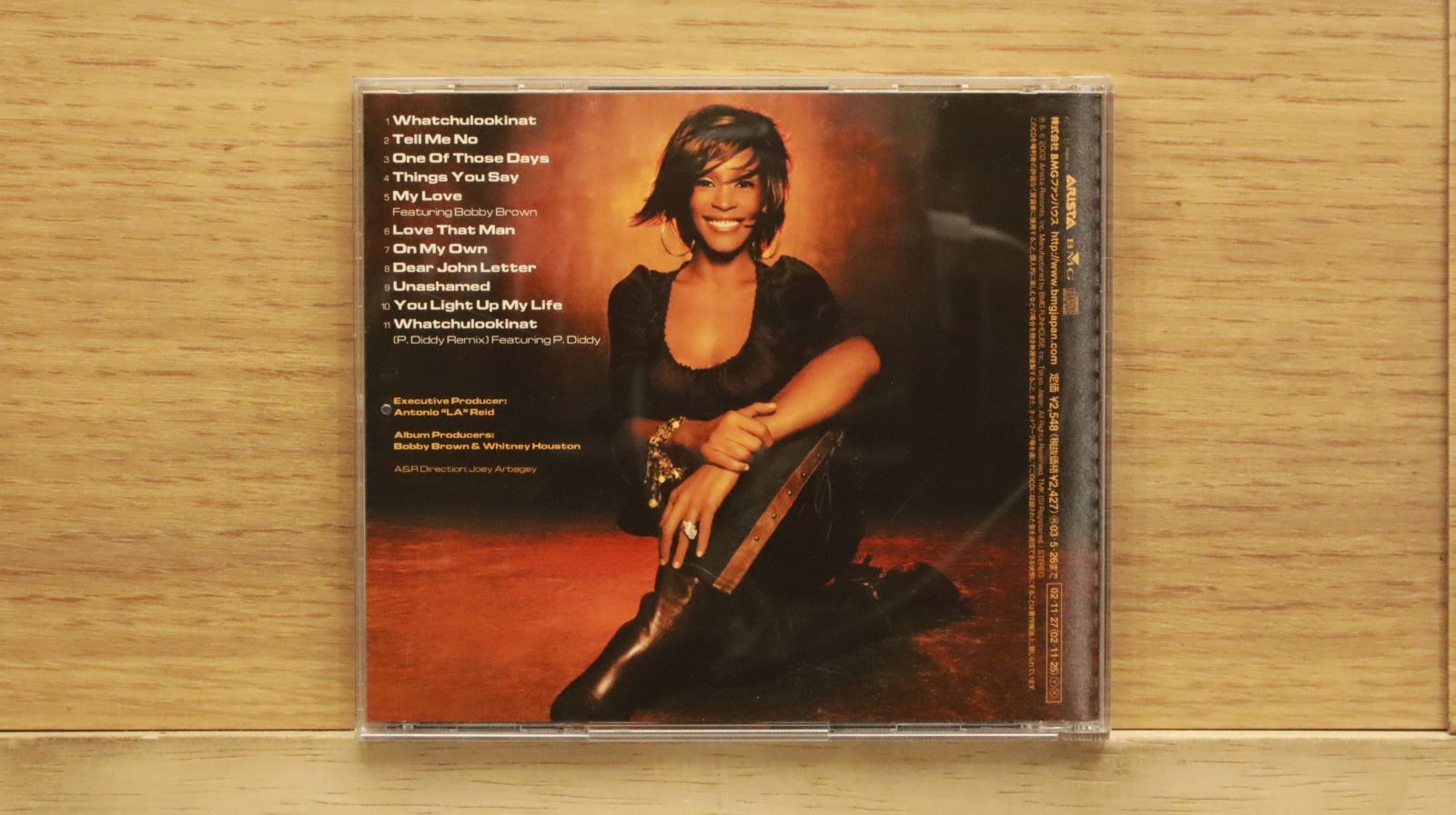 国内盤CD☆ホイットニー・ヒューストン/Whitney Houston□ Just