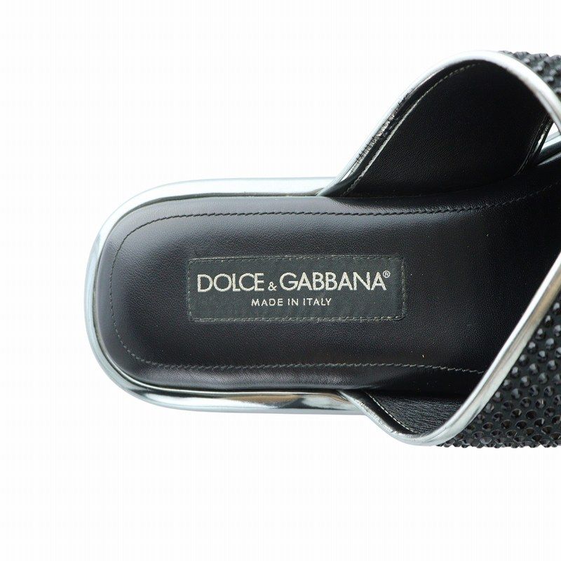 【DOLCE&GABBANA/ドルチェ&ガッバーナ】DGロゴ フラットサンダル ドルチェ&ガッバーナ ドルガバ DOLCE&GABBANA サンダル フラット