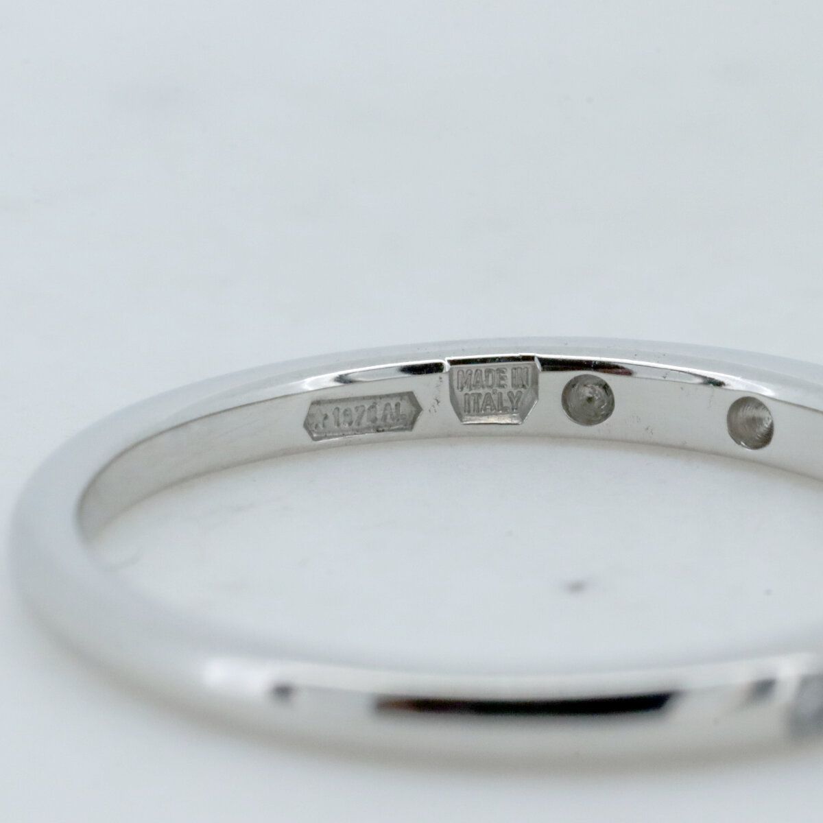 ブルガリ フェディ ダイヤモンド リング 指輪 7ポイント 10号 Pt950  