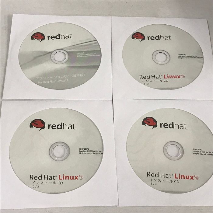 RedHat Linux 9 operating system 日本語版付属アプリケーション
