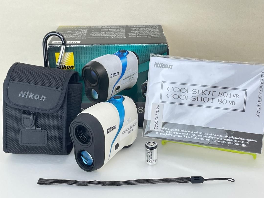 ニコン Nikon ゴルフ用レーザー距離計 COOLSHOT 80i VR - ラウンド用品