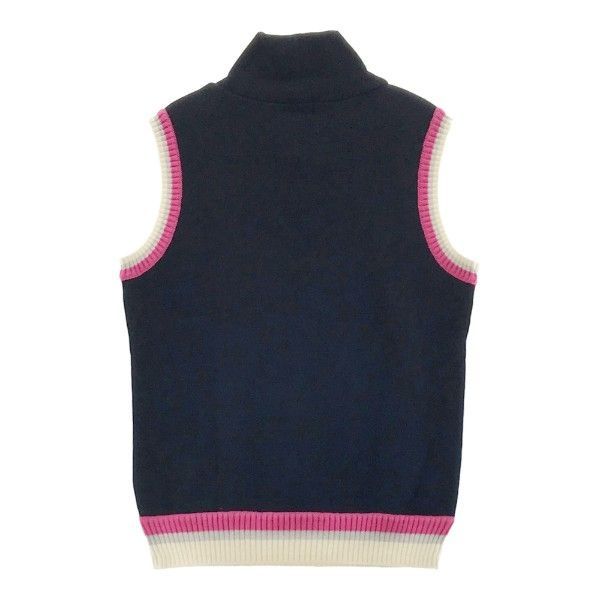 アルチビオ　★　ニットベスト 中古 レディース アルチビオ archivio ベスト 38(M) 黒×黄 ニット