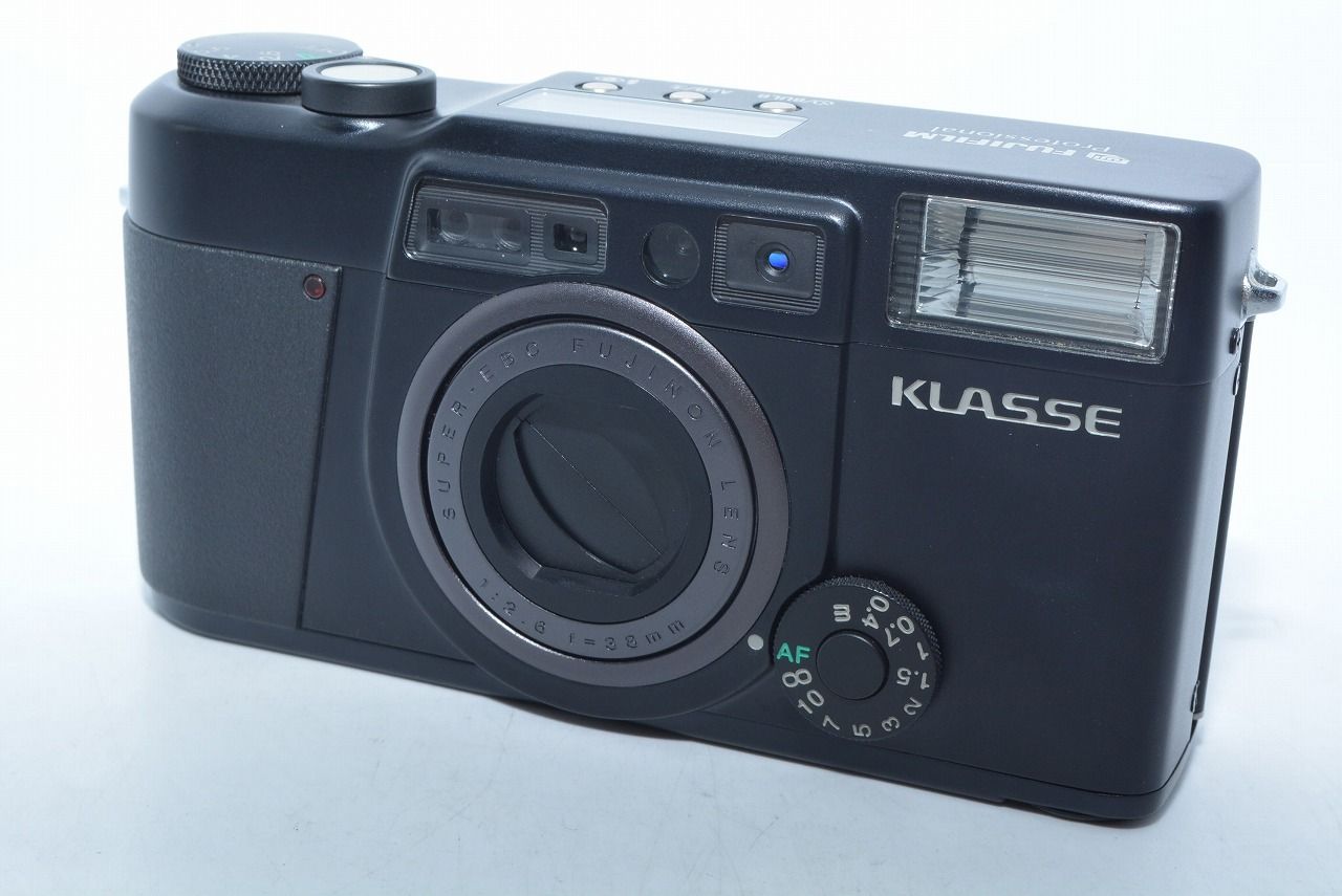 フジフィルム FUJIFILM KLASSE 35ｍｍコンパクトフィルムカメラ F2.6 38mm Black - メルカリ