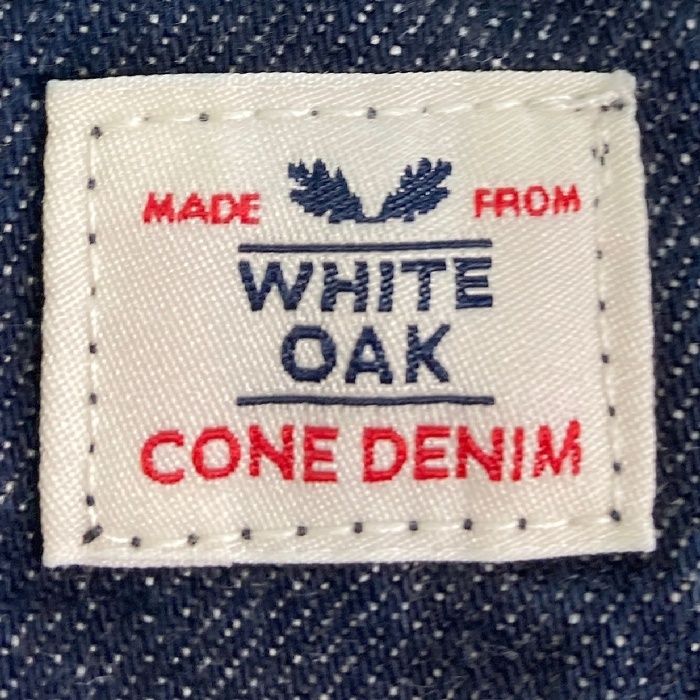 ★TELLASON テラソンCONE DENIM デニムカバーオール sizeL ☆TELLASON テラソン WHITE OAK CONE DENIM デニムカバーオール
