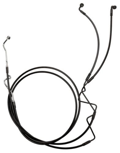 フロントLOWERブレーキライン ブラック 2025～25年FLHRXS