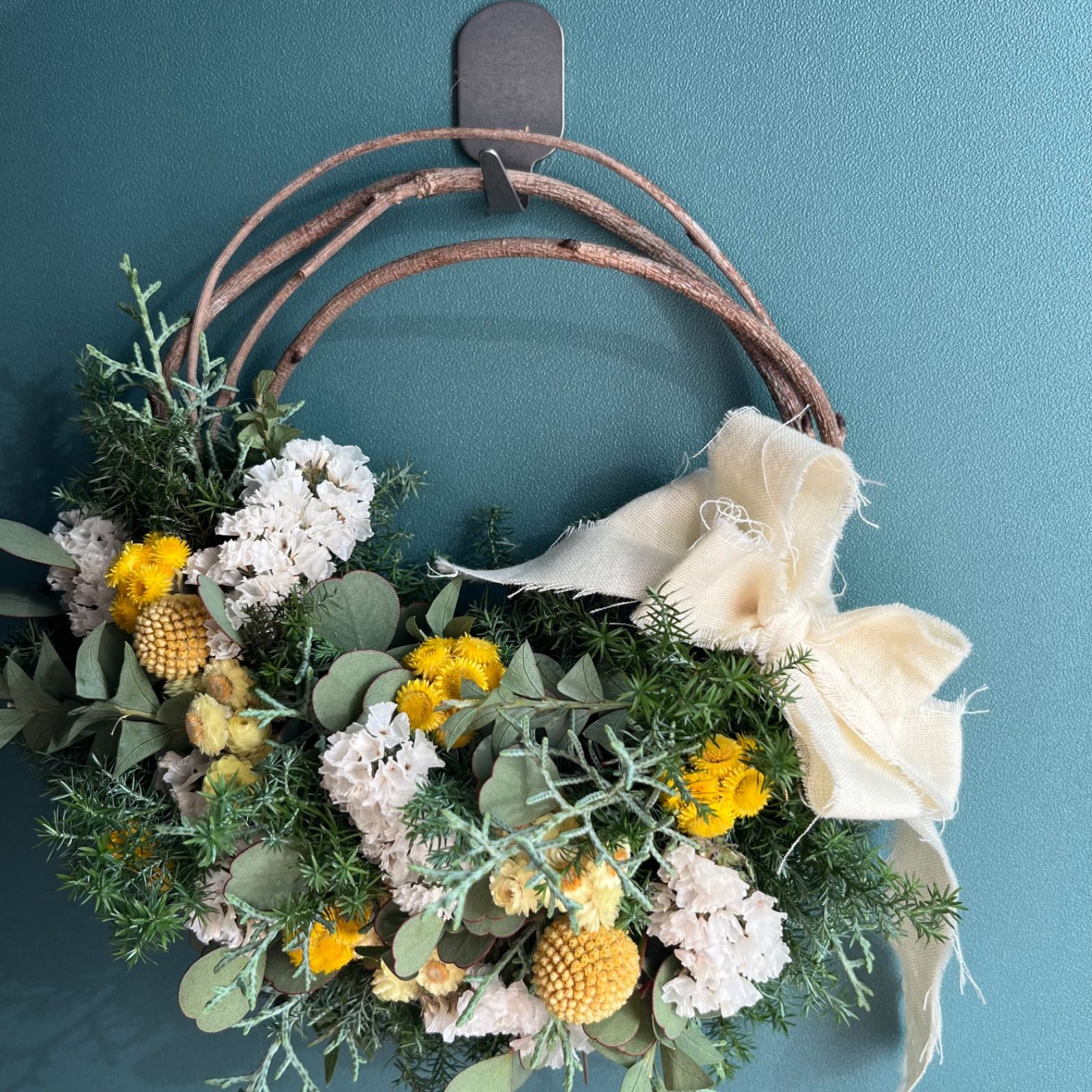 みりあん フラワーリース イエロー Amazon.co.jp: 夏リース2 フラワー