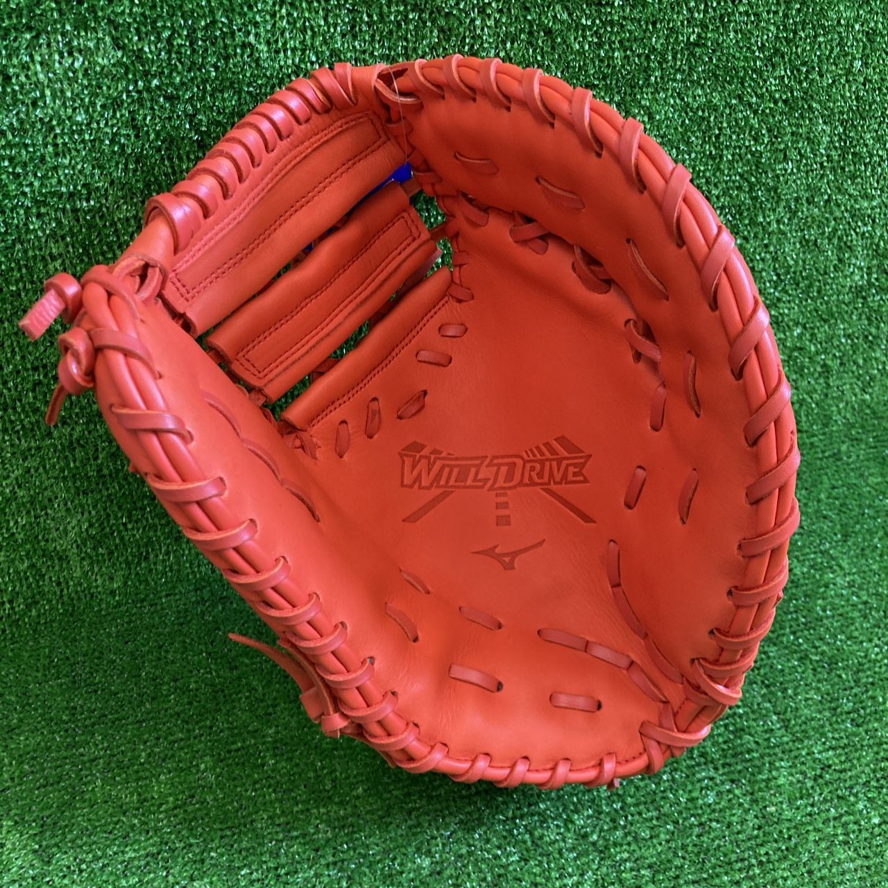 Mizuno Will Drive 一般軟式 ファーストミット オレンジ 未使用 30％引 ミズノ 一般軟式用ファーストミット オレンジ TK型