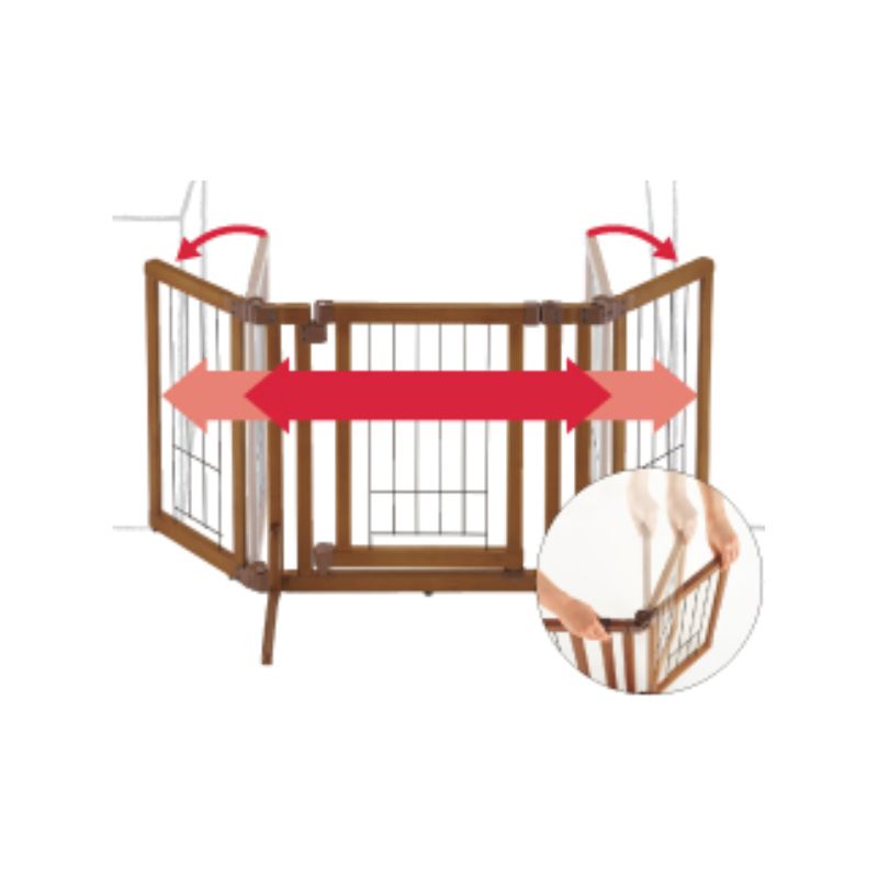 訳アリ 送料無料 木製おくだけドア付ゲート M ペット用 犬用ゲージ 犬用品 ペット用 STEELWINDOWSANDDOORS_COM