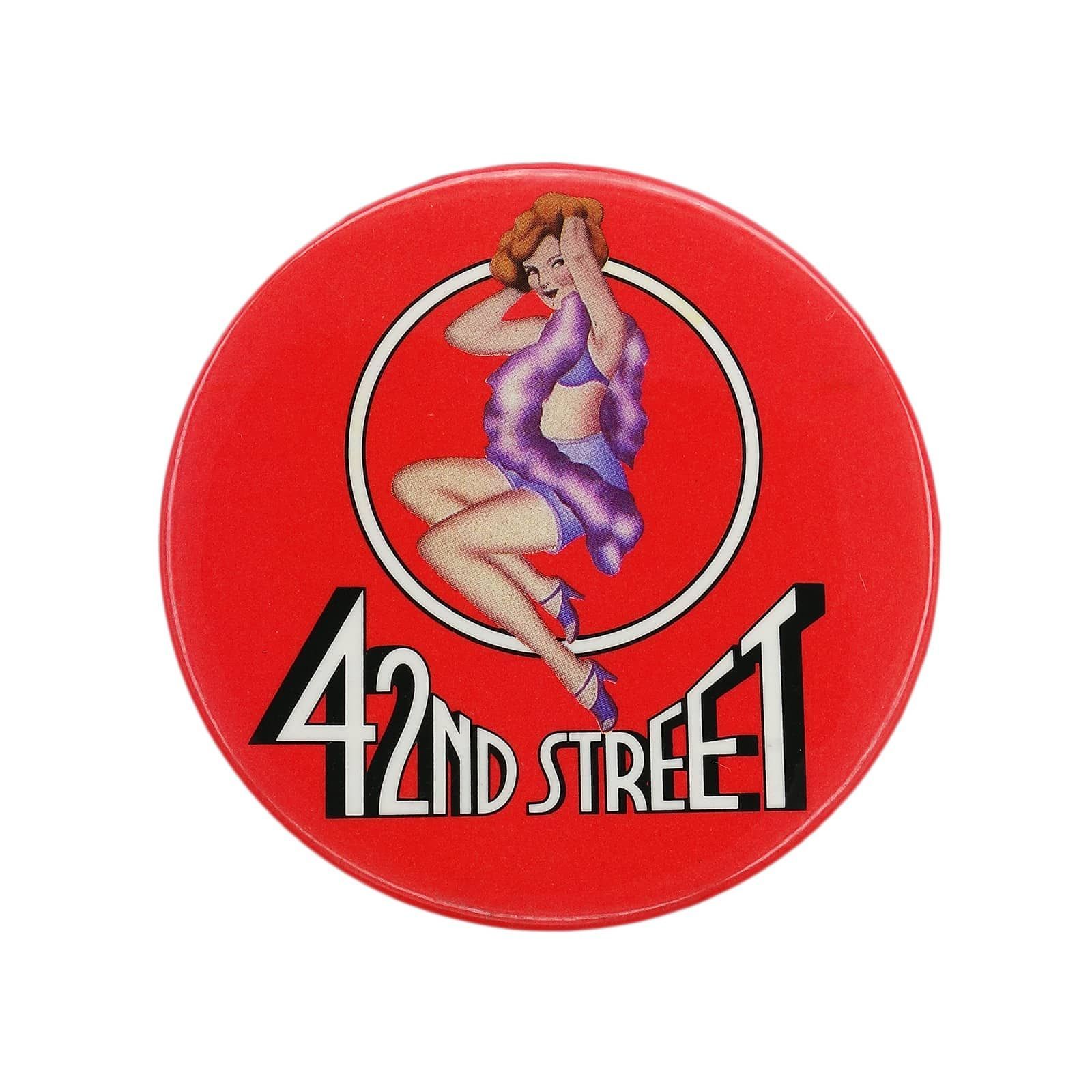 ミュージカル 42nd Street ヴィンテージ 缶バッジ ピンバッジ 缶