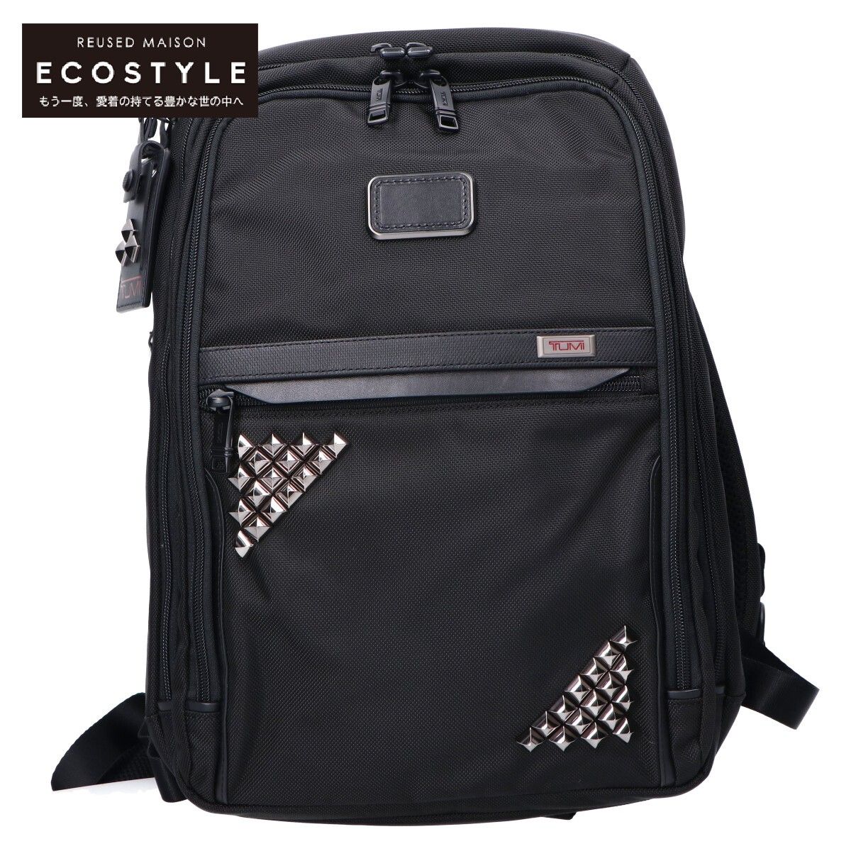 TUMI トゥミ 【新品】2603581D3 Alpha 3 Slim Backpack スタッズ付