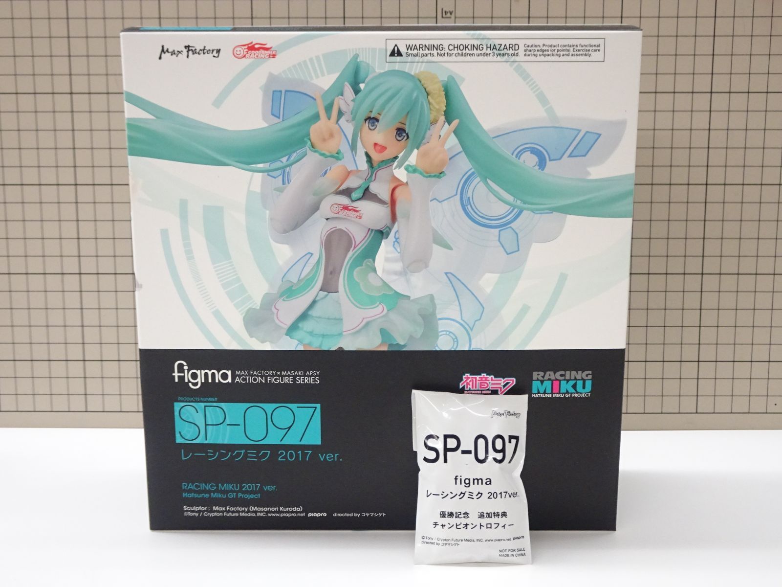 figma 初音ミク レーシングミク 2017ver 追加特典 チャンピオン 