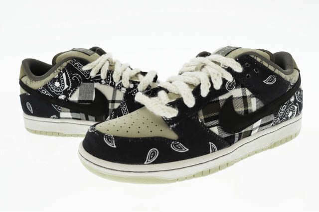 ナイキ NIKE ×TRAVIS SCOTT トラヴィススコット SB DUNK LOW PRM QS SPECIAL BOX ダンク ロー CT5053-001 26 マルチカラー ブランド古着ベクトル AA ▲ 250915