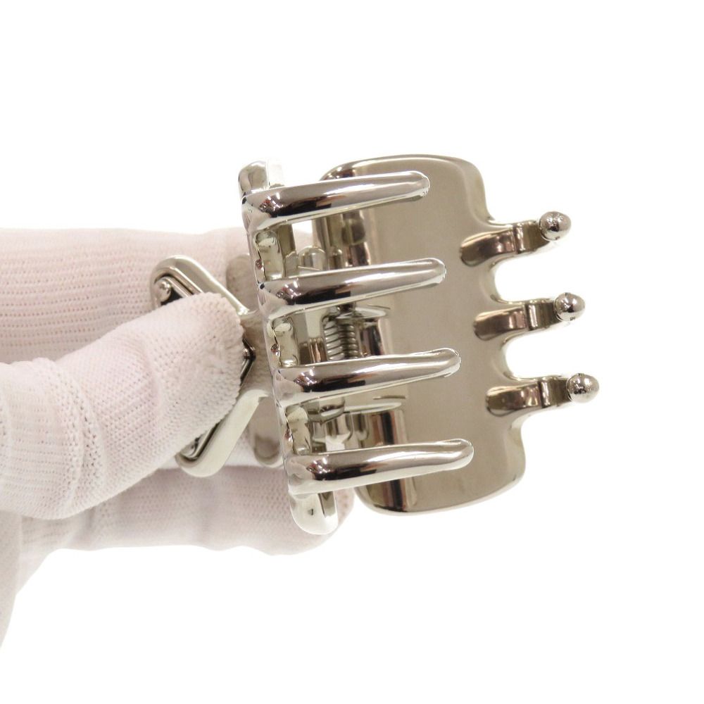 プラダ 1IF103 メタル トライアングルロゴ ヘアクリップ　アクセサリー PRADA - プラダ PRADA ヘアクリップ トライアングルロゴ バンス