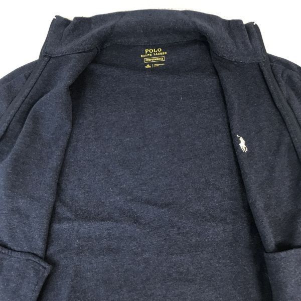 正規品★ラルフローレン/Polo Ralph Lauren/PERFORMANCE★ジップアップトレーナー【メンズXS（S相当/紺/navy】ゴルフウェア/Jacket◆cBH524 #19t