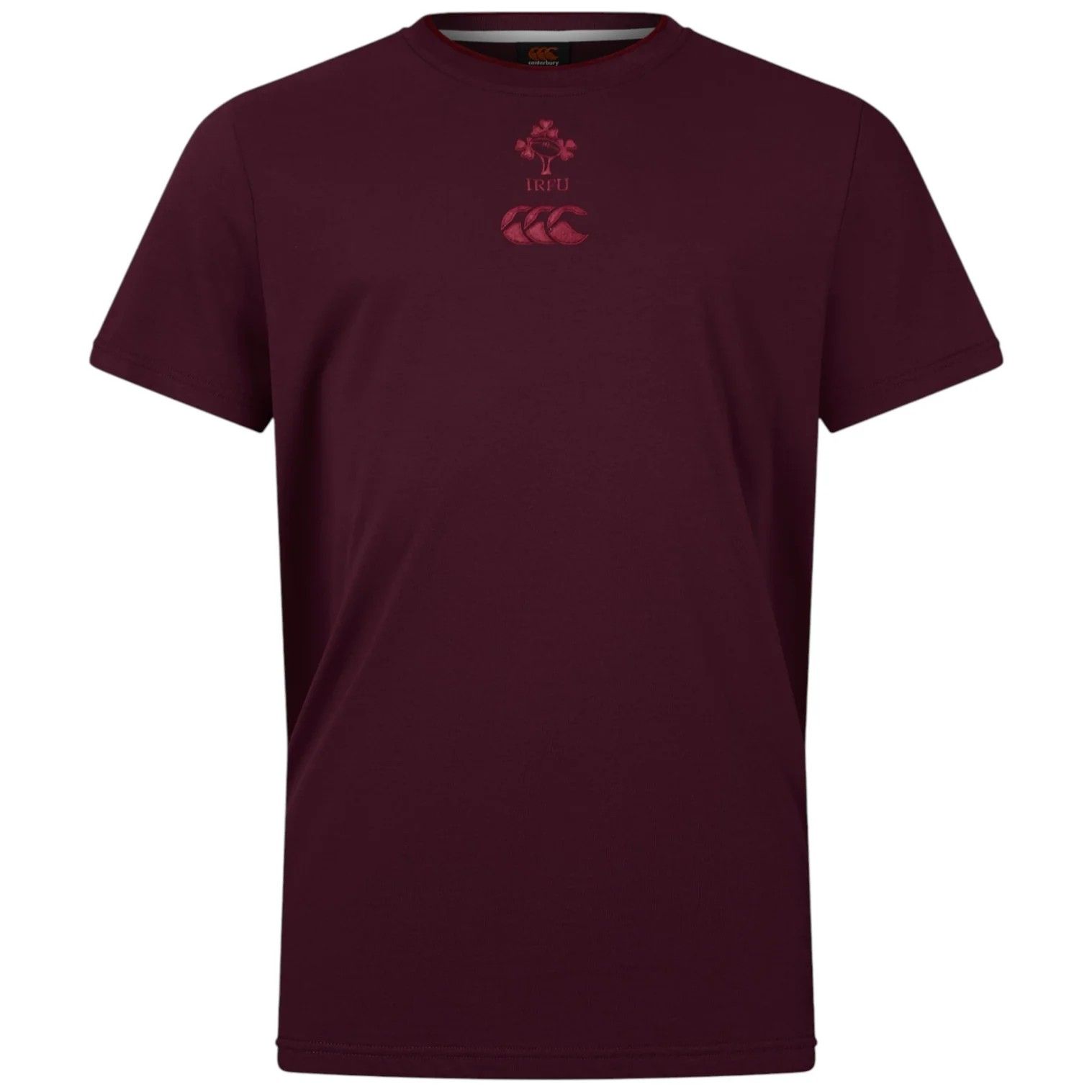 【送料無料・匿名配送】カンタベリー ラグビー アイルランド代表 IRFU メンズ Tシャツ 紫・パープル 公式モデル 日本未発売 新品