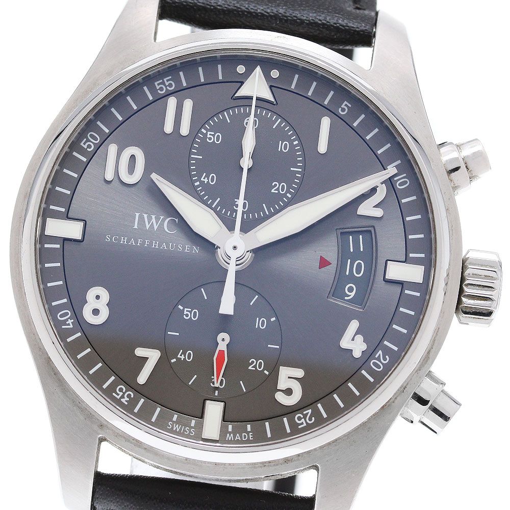 IWC IWC SCHAFFHAUSEN IW387802 スピットファイア クロノグラフ 自動巻き メンズ保証書付き_866181