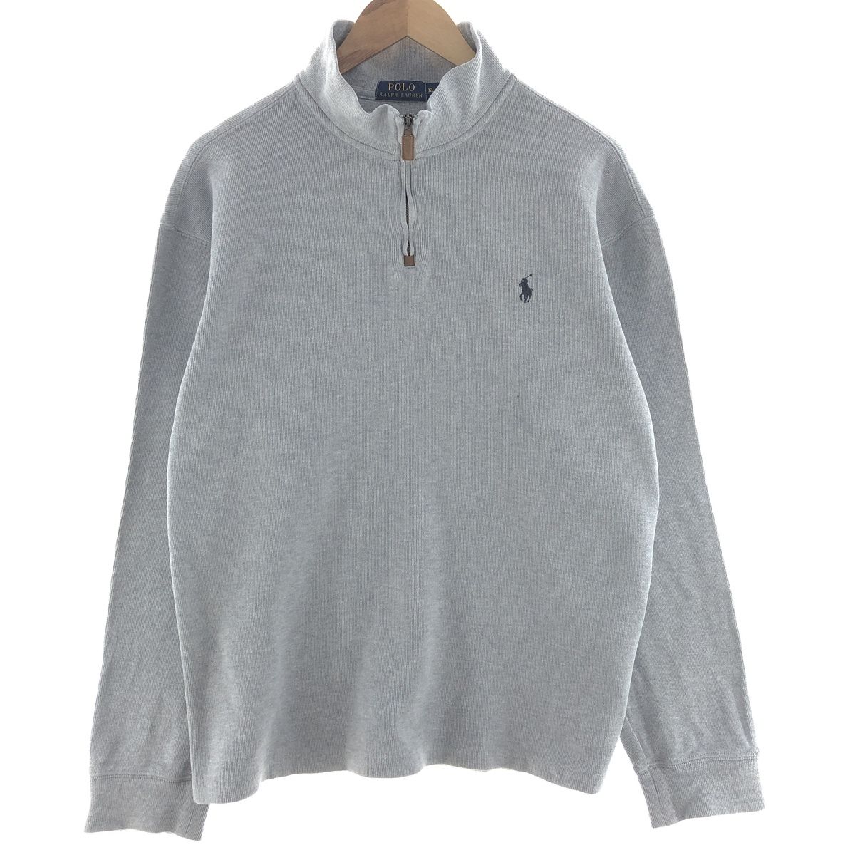 古着 ラルフローレン Ralph Lauren POLO RALPH LAUREN ハーフジップスウェットシャツ トレーナー メンズXL/eaa390248