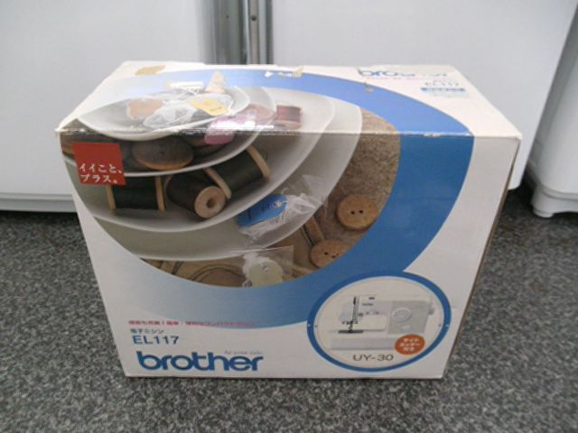 中古品 brother ブラザー 家庭用ミシン EL117シリーズ UY-30 電子 中古品 brother ブラザー 家庭用ミシン EL117シリーズ UY-30 電子