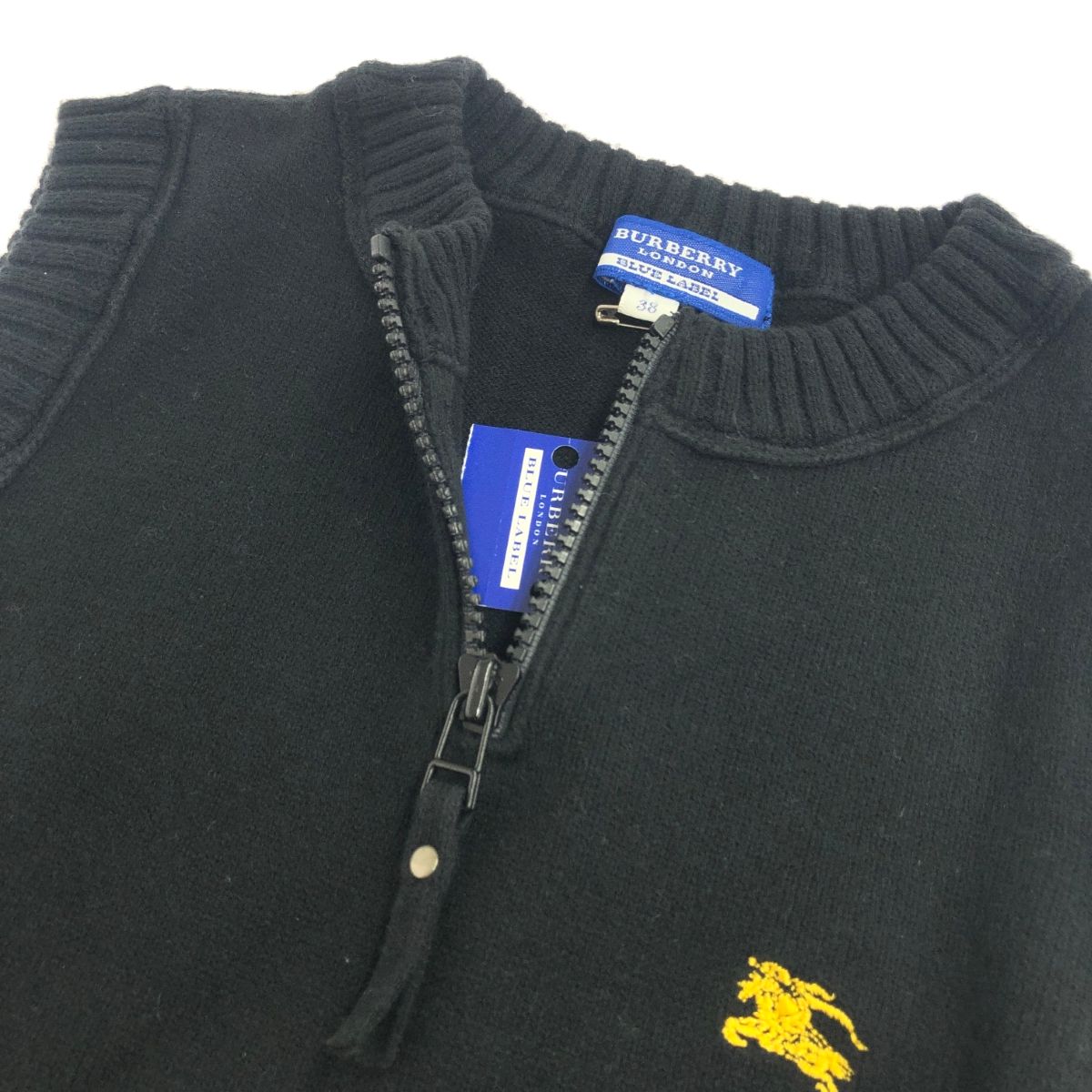 アメスリ調ロゴ刺繍ニット 38