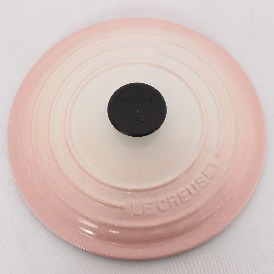 【箱付き】LE CREUSET ココットロンド 20cm パウダーピンク　両手鍋 ル・クルーゼ ココット ロンド 20cm パウダーピンク 21001-20-31