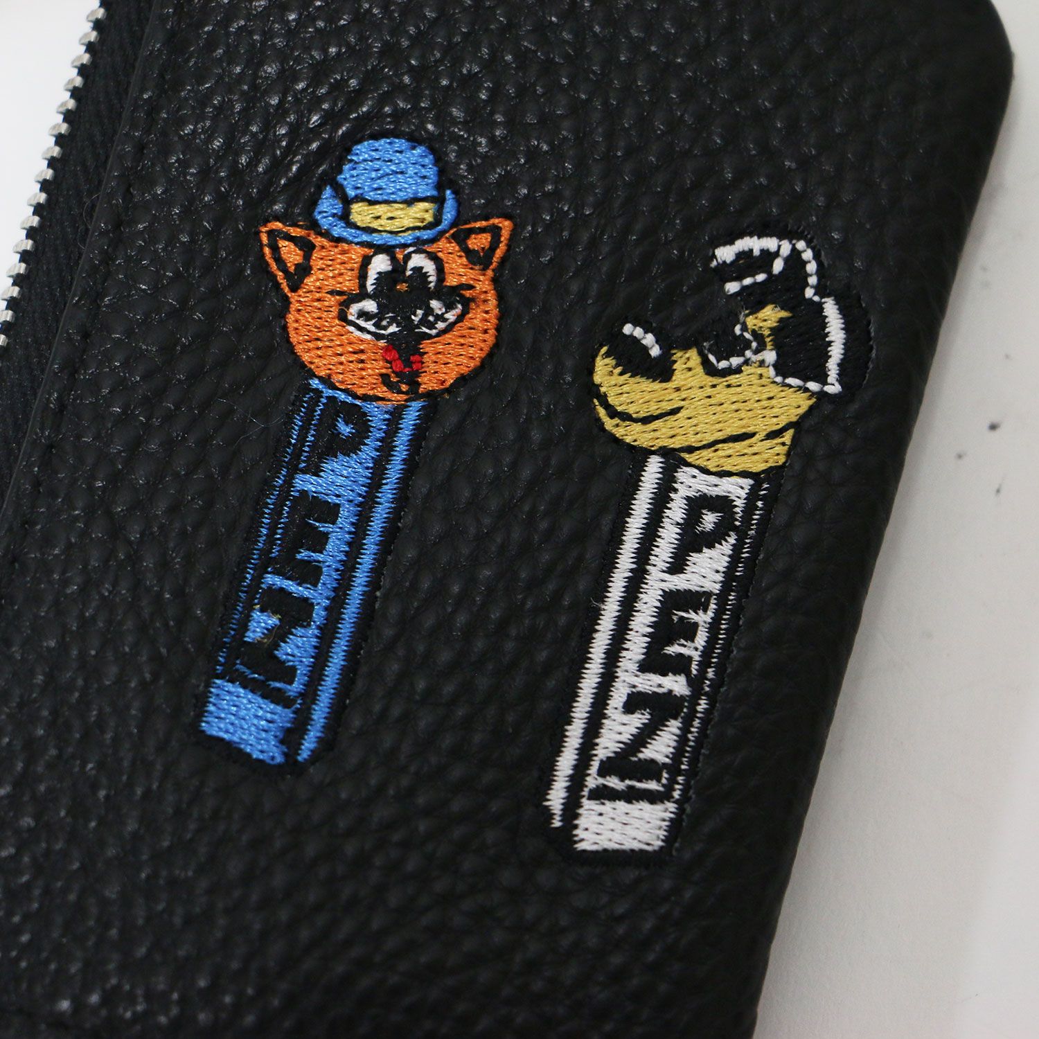 ear PAPILLONNER pez イアパピヨネ 二つ折り財布 ターコイズ