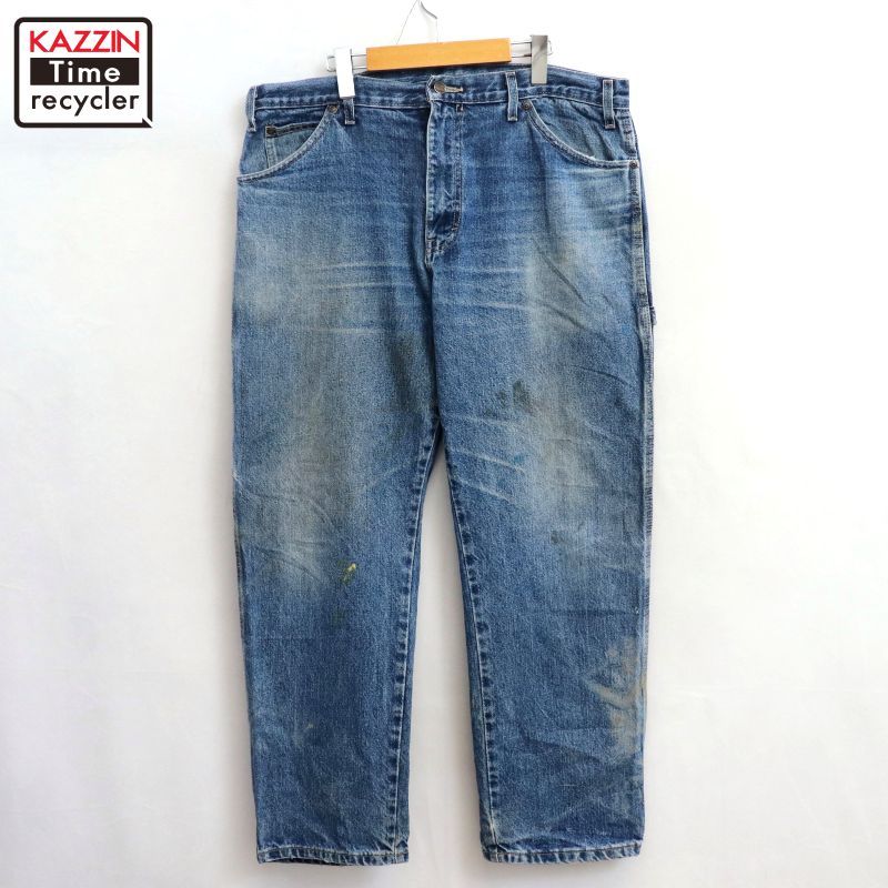 00s Dickies デニム ペインターパンツ メンズ XL~サイズ相当 ビッグサイズ オーバーサイズ