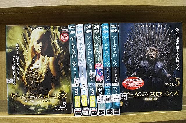 ゲーム・オブ・スローンズ （第1章 ～ 最終章）DVD 全40巻セット　全巻 ゲーム・オブ・スローンズ （第1章 ～ 最終章）DVD 全40巻（完結）