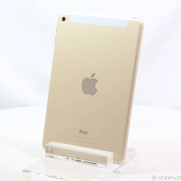 Apple iPad mini 4 ゴールド 16GB SIMロック解除 品〕 iPad 高品質 mini 4 32GB ゴールド MNWG2J／A auロック解除SIM