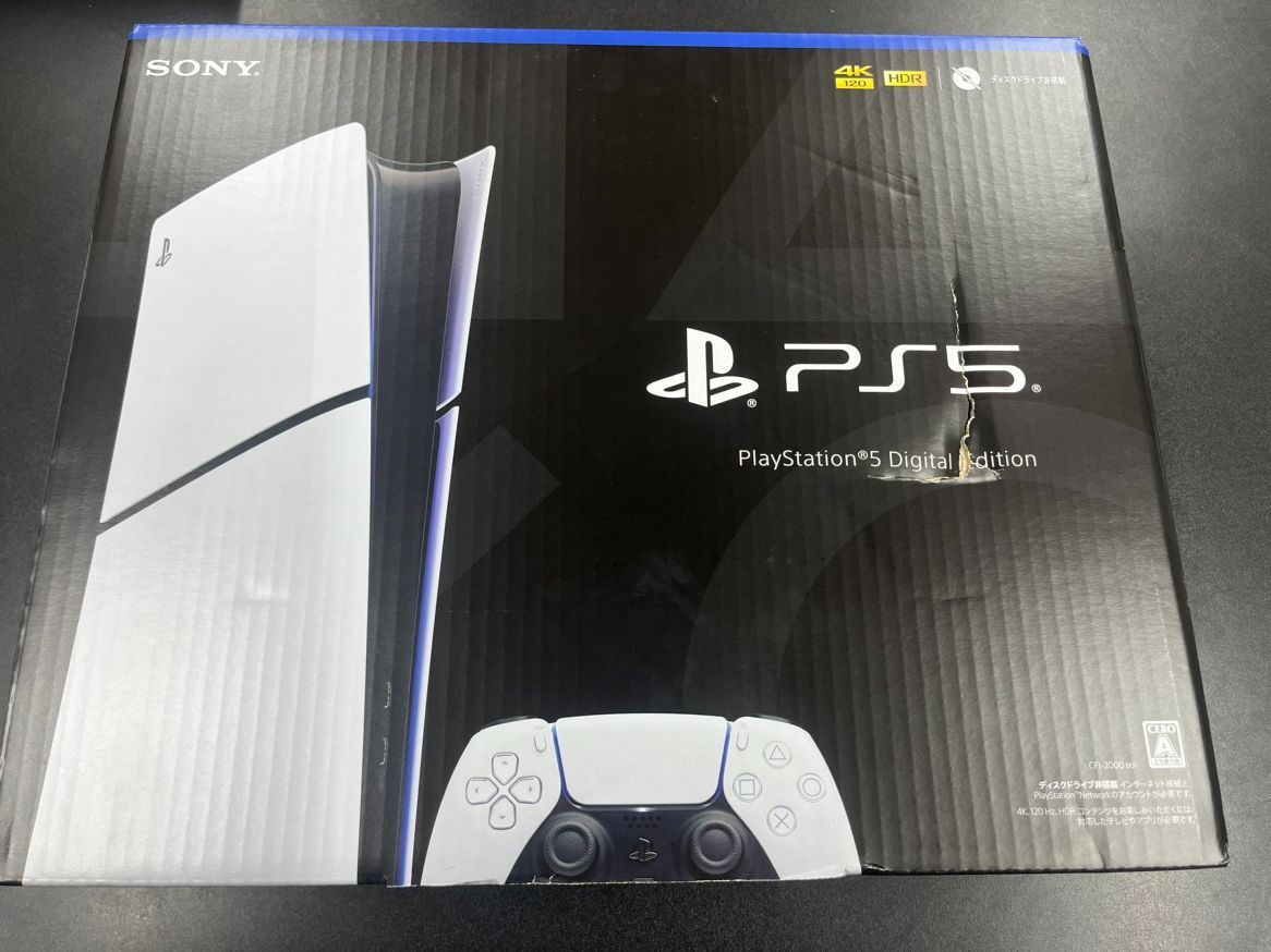 未使用品・箱ダメージあり】ソニー プレイステーション5 PS5 デジタル 