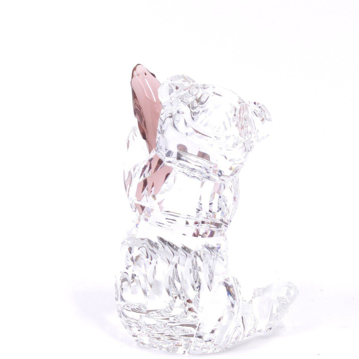 SWAROVSKI スワロフスキー クマと魚 置物 クリスタル【いおき