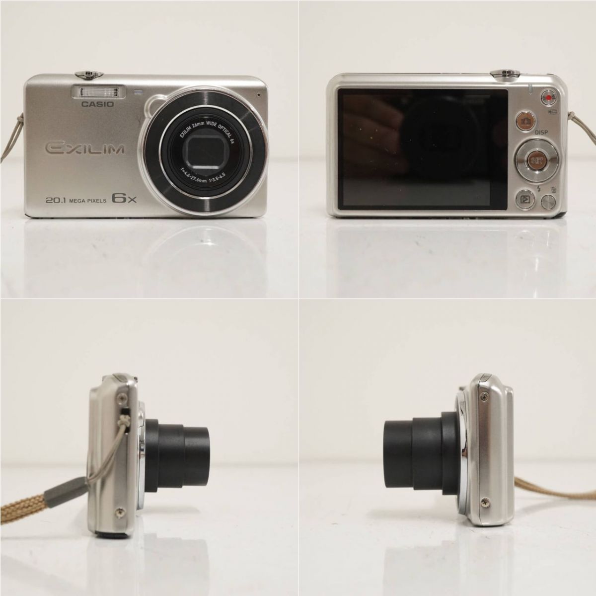 CASIO EXILIM EX-ZS35SR コンパクトデジタルカメラ USED品