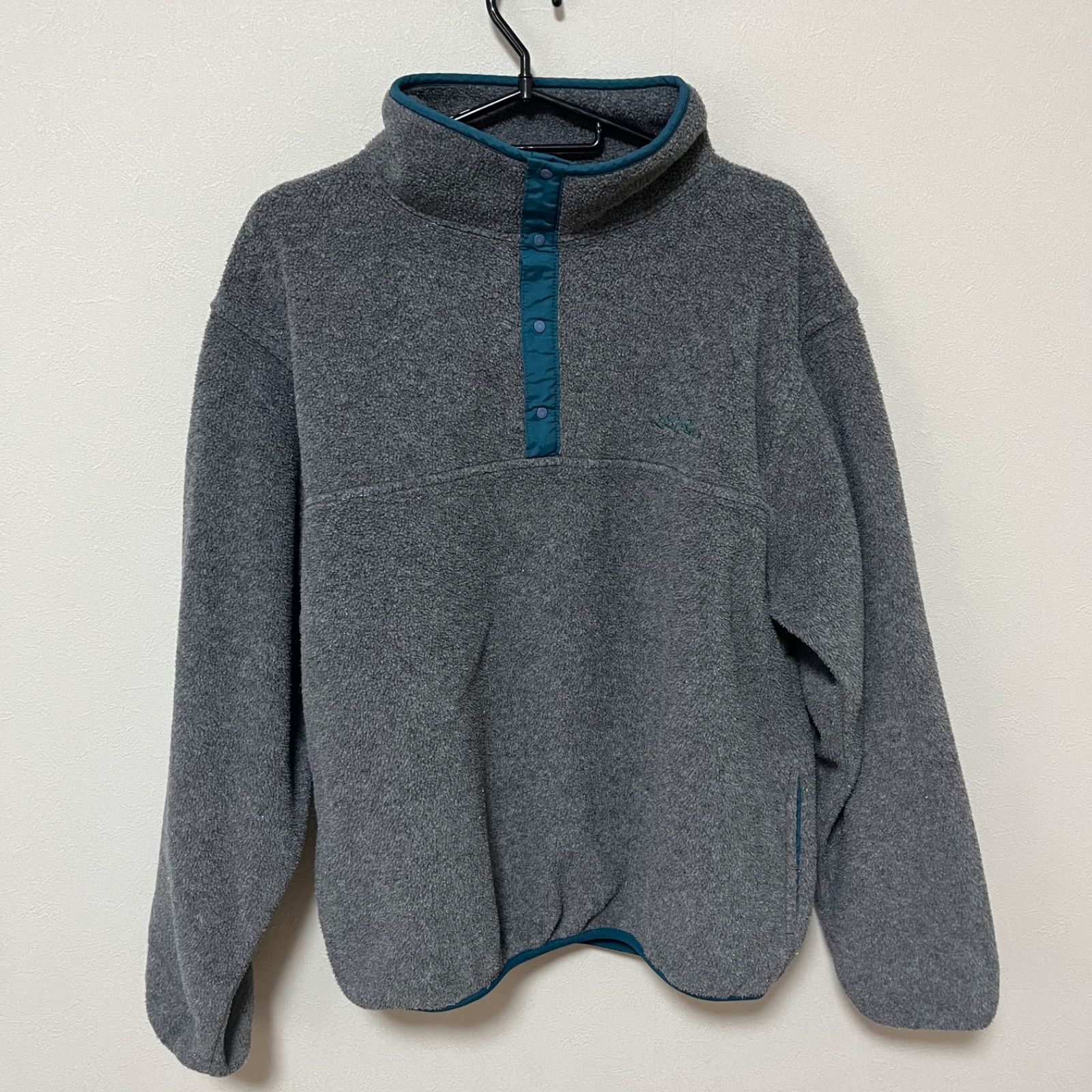タグ付き L.L.Bean フリースジャケット ダークグレー ジャケット 