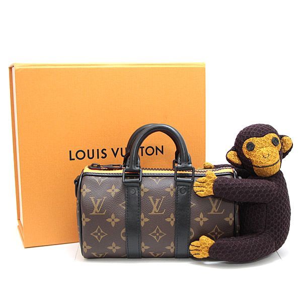 LOUIS VUITTON ルイヴィトン キーポルXS オレンジ 美品 - バッグ