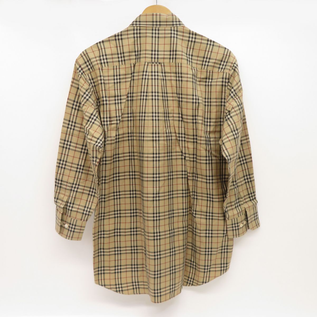 バーバリーロンドン BURBERRY LONDON 長袖シャツ ウール Ｍサイズ 入手困難BURBERRY LONDON 長袖シャツ L 総柄 三陽商会 日本製 長袖