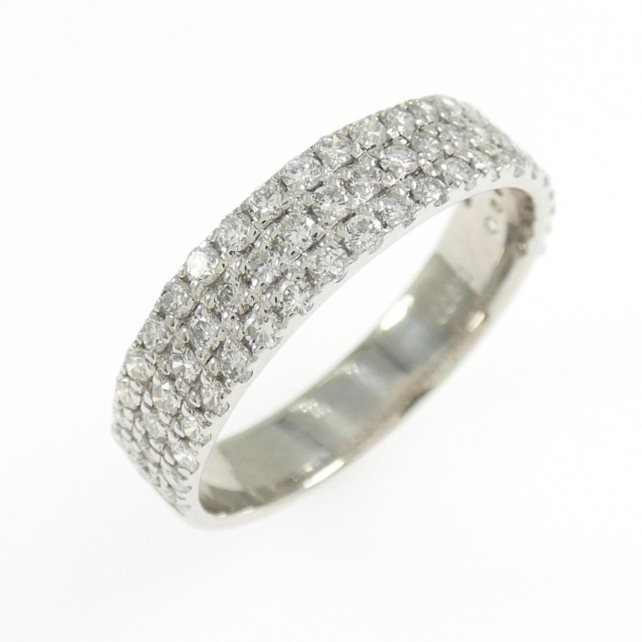 PT900 パヴェ ダイヤモンド リング 0.60CT
