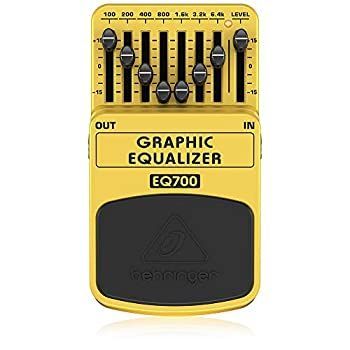 ベリンガー ギター用エフェクトペダル 7バンド・グラフィックイコライザー EQ700 GRAPHIC EQUALIZER