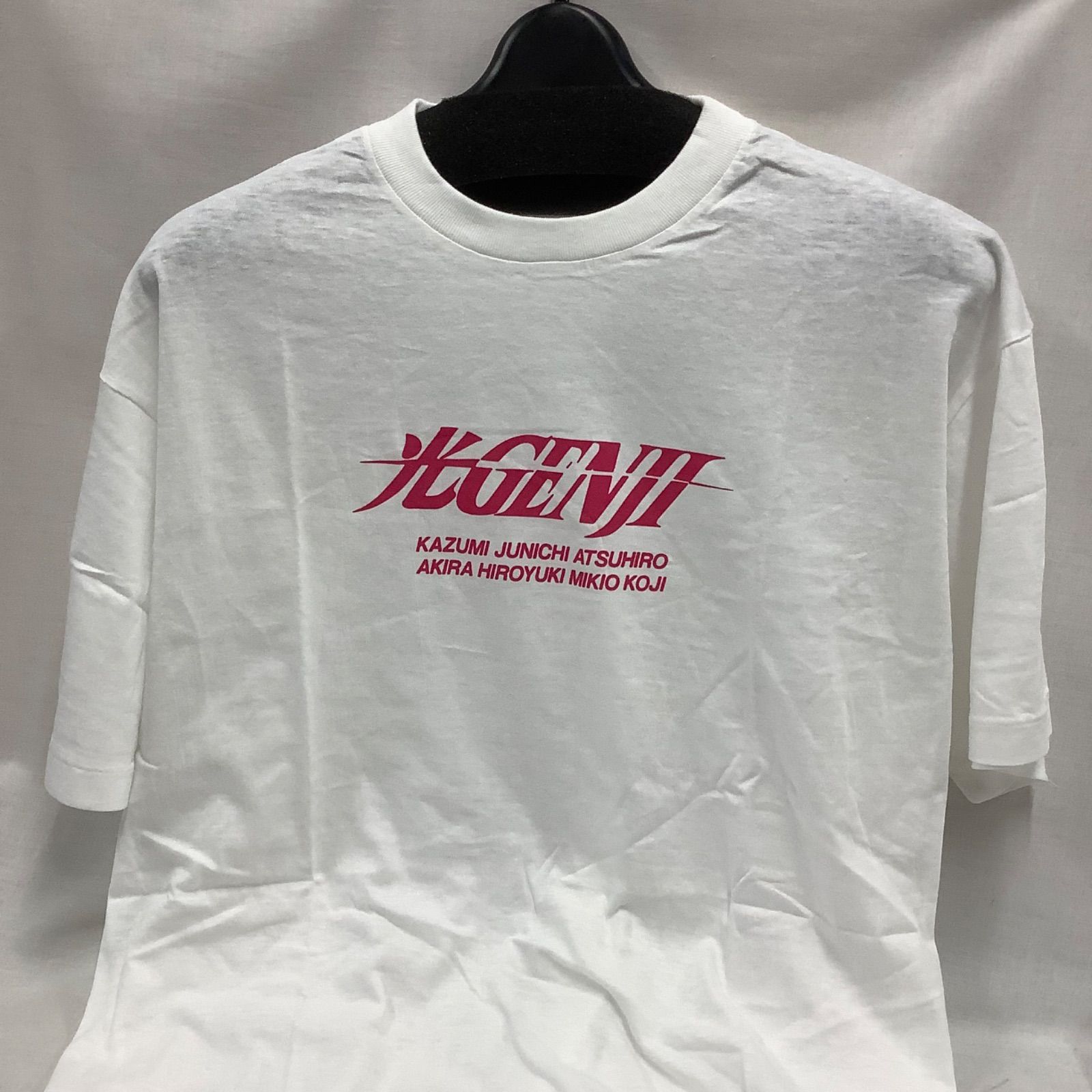光GENJI 両面プリント 公式Tシャツ 激レア 光GENJI 両面プリント 公式T