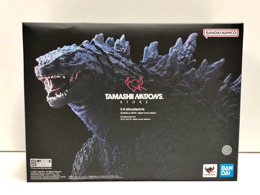 30.【未開封】S.H.MonsterArts ゴジラ (2019) -Night Color Edition