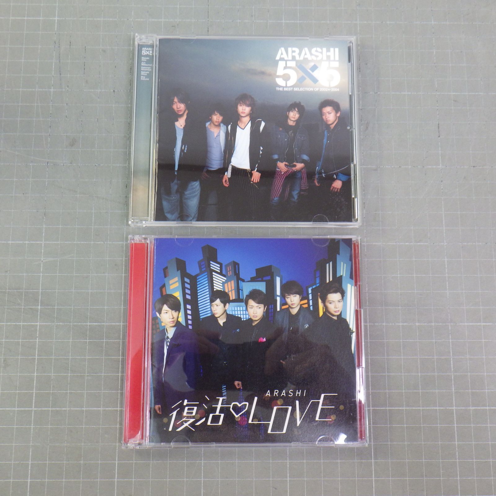 送料込み 嵐CD まとめてセット CD＋DVD】嵐 ARASHI To be free・ワイルドアットハート 他 初回