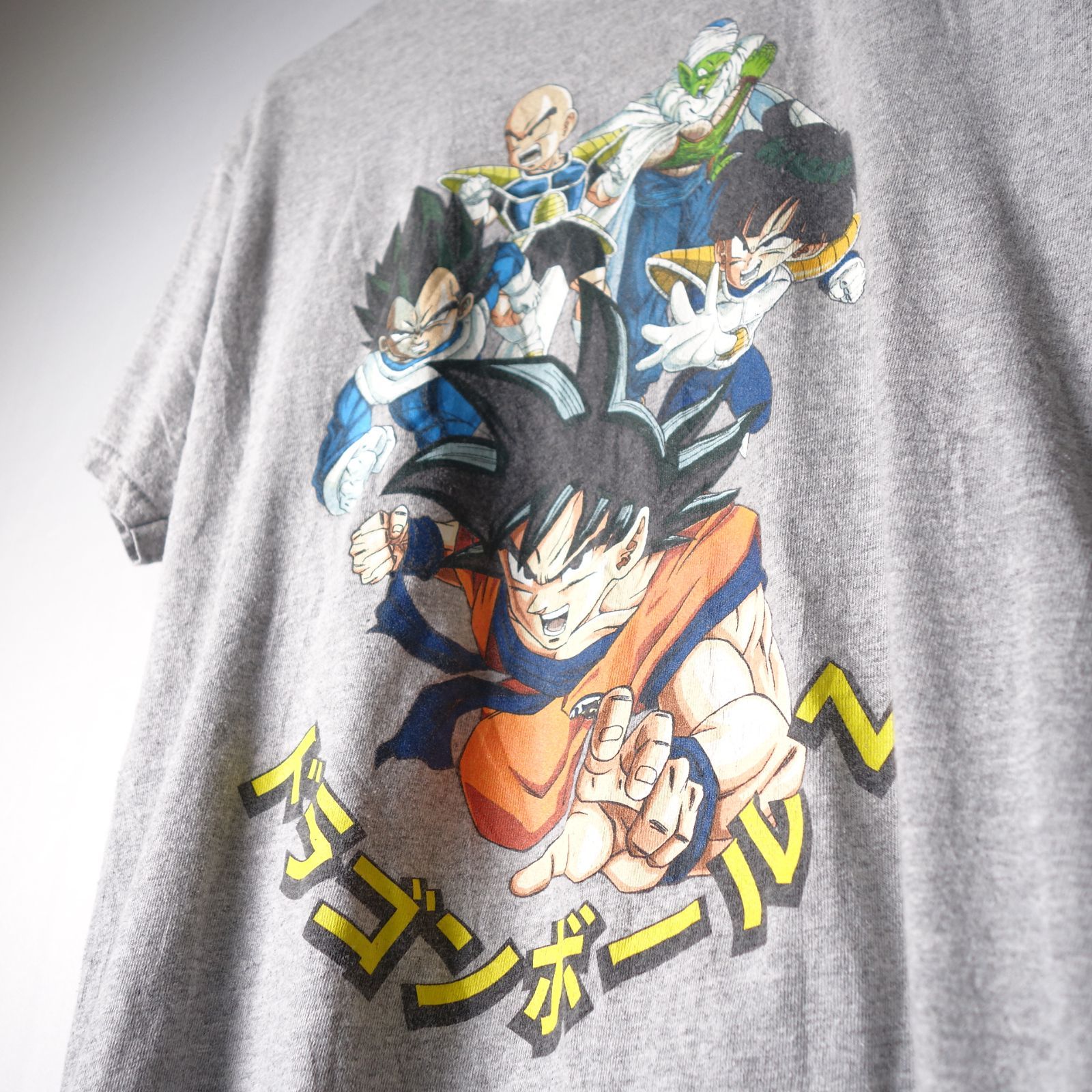 ドラゴンボールZ プリントTシャツ 半袖 メンズ M 孫悟空 ベジータ