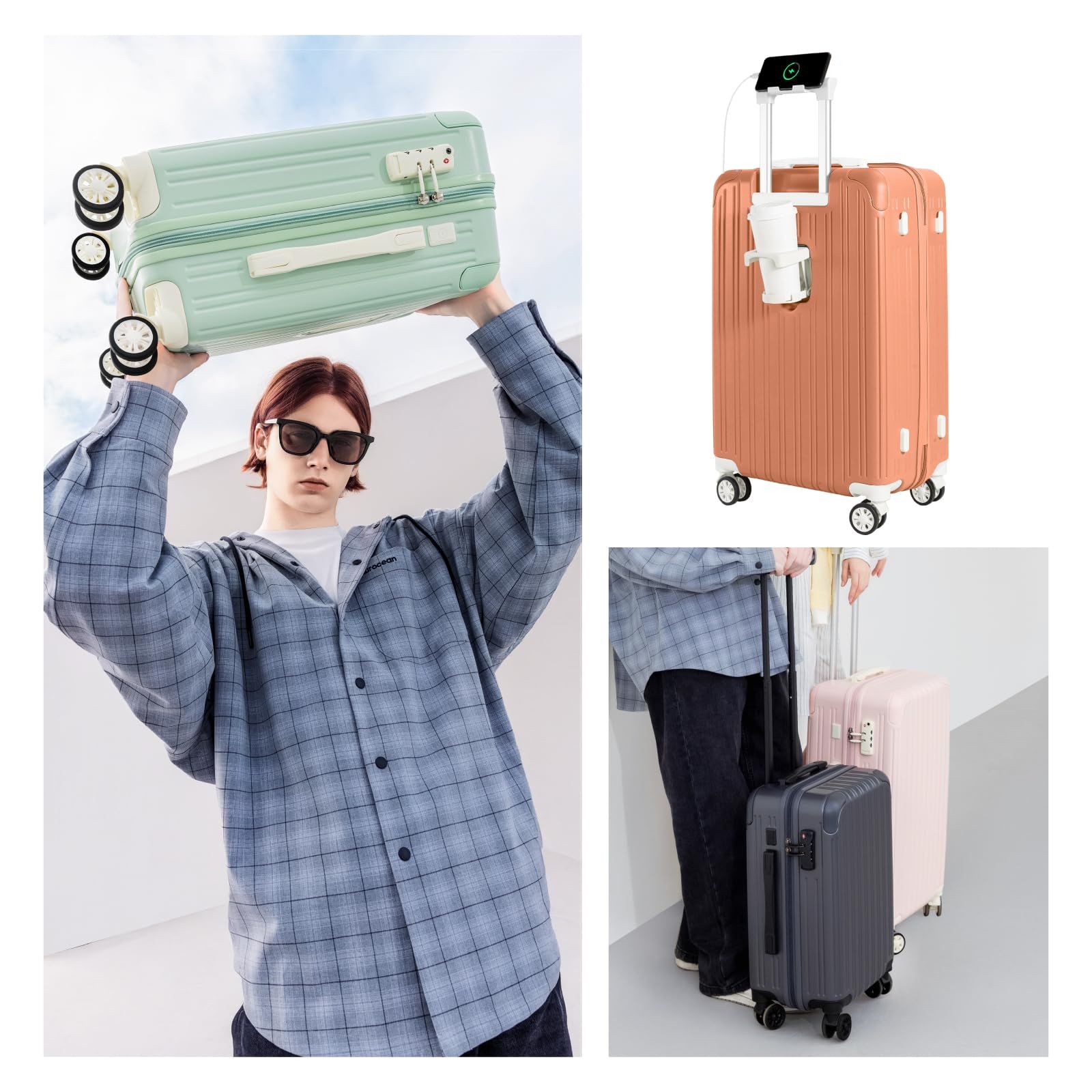 Mサイズ USBポート付き