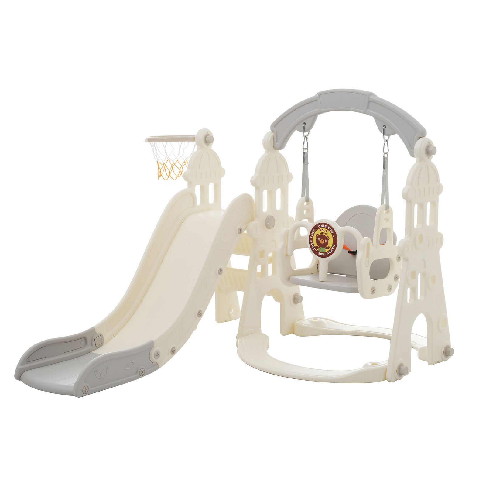 滑り台 大型遊具 すべり台 ブランコ 室内 バスケットボール 遊具 室内遊具 屋内 家庭用 子供 キッズ 1歳~8歳 誕生日 プ : すべり台 ブランコ 室内 子供用 滑り台 折りたたみ 大型