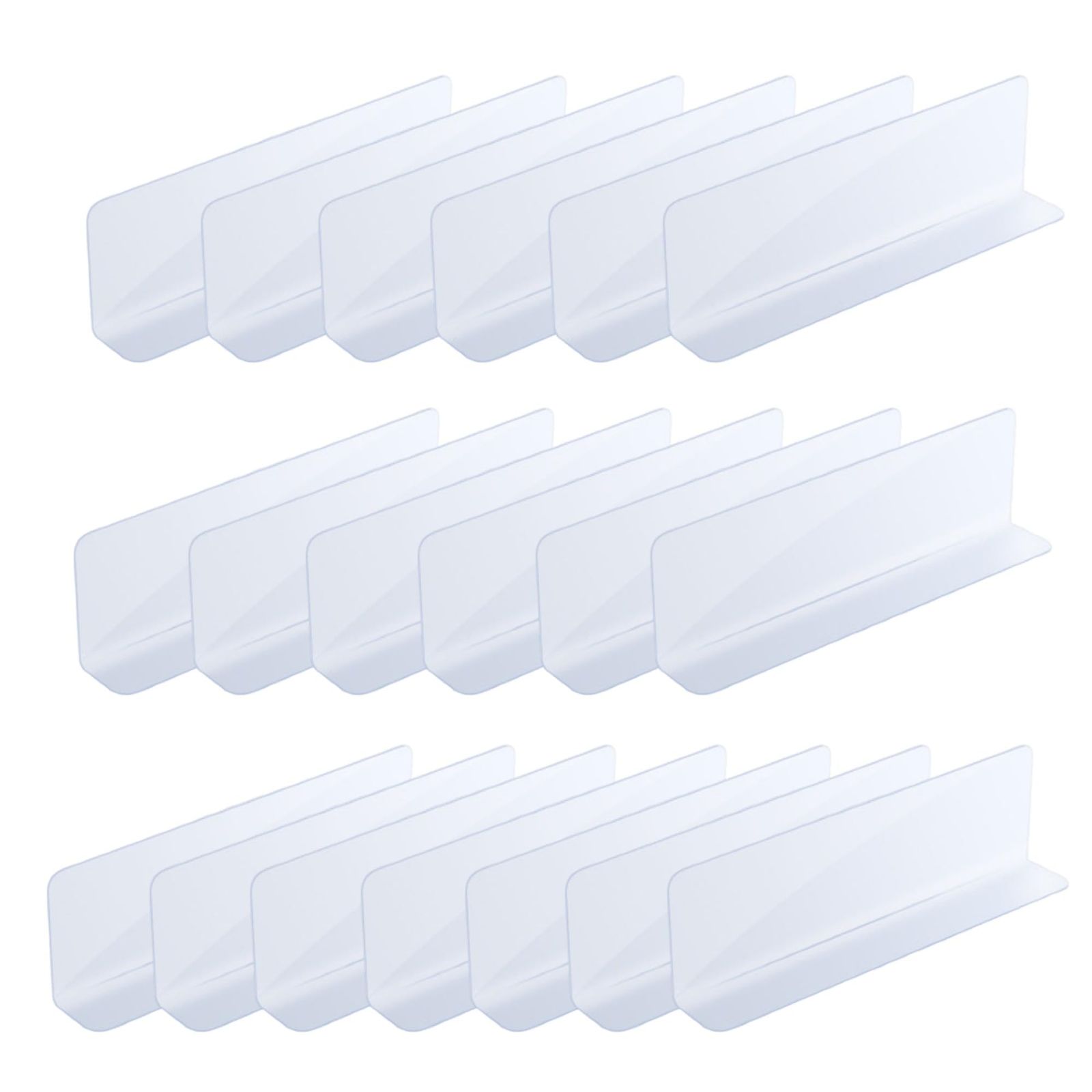 Asdays 棚仕切り板 L字 商品仕切り シェルフ 棚 卓上 陳列 展示