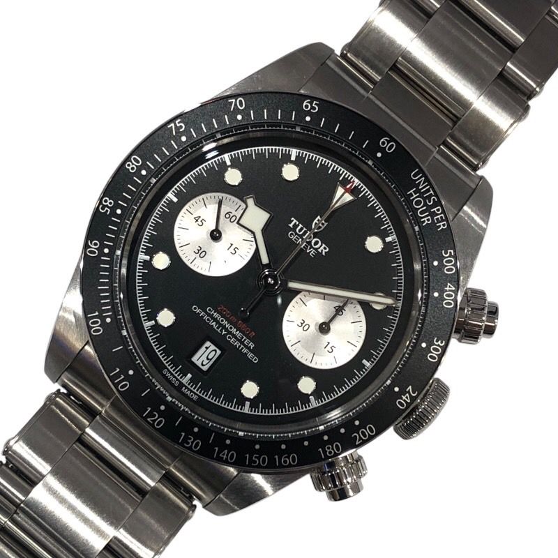 チューダー/チュードル TUDOR ブラックベイクロノ 76360N ステンレススチール 自動巻き メンズ 腕時計