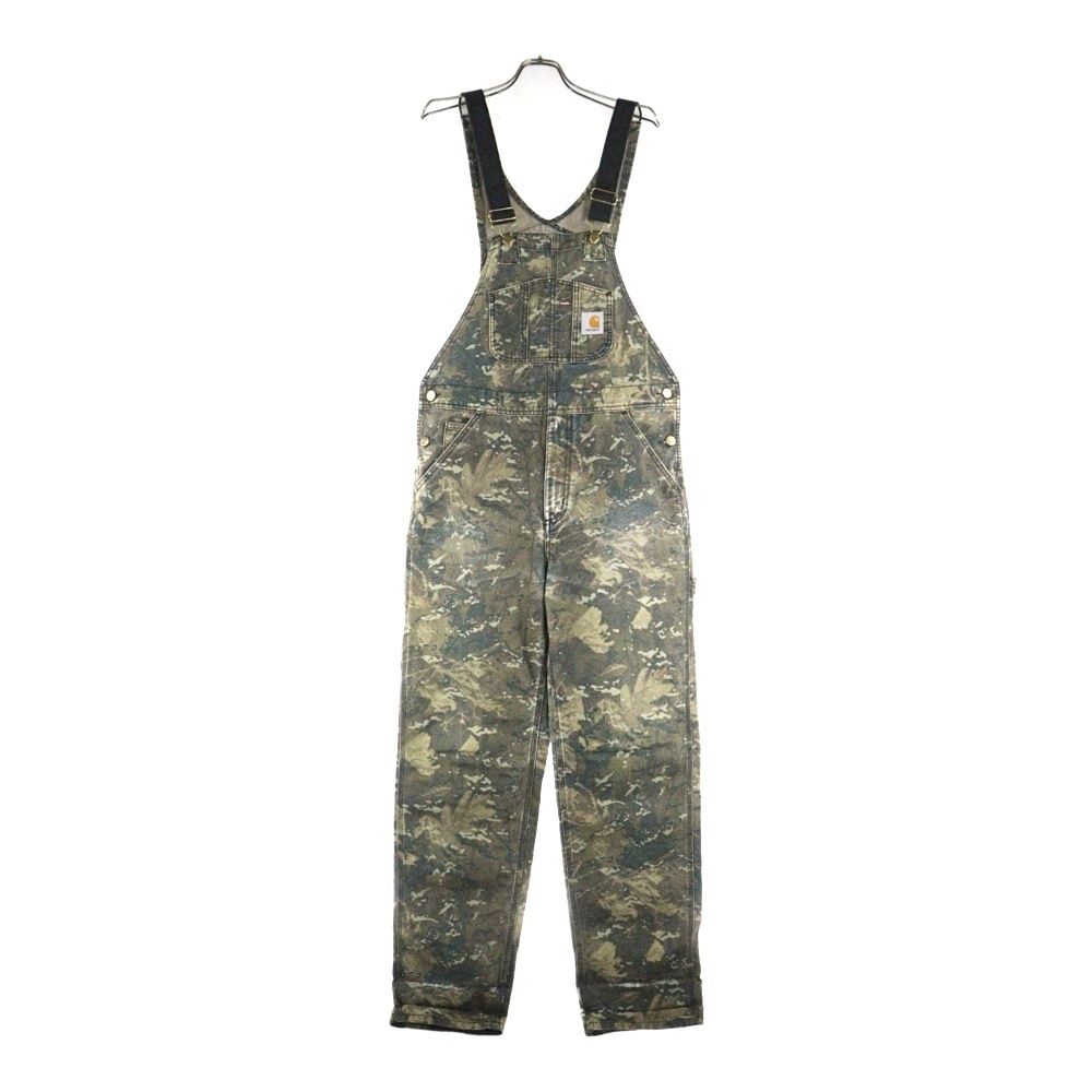 Carhartt WIP カーハート ダブリューアイピー FRONT LOGO REAL TREE OVERALLS リアルツリー 迷彩 オーバーオール オールインワン カーキ